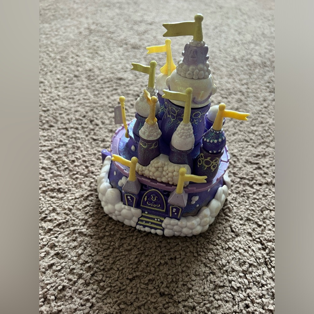 Polly Pocket Purple & Yellow Castle 1996